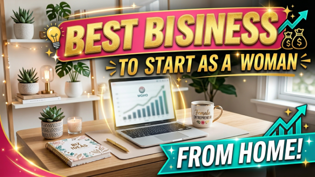 Best Business to Start as a Woman from Home in 2026