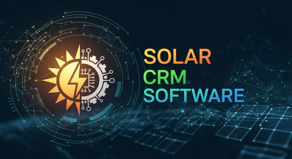 Solar crm software