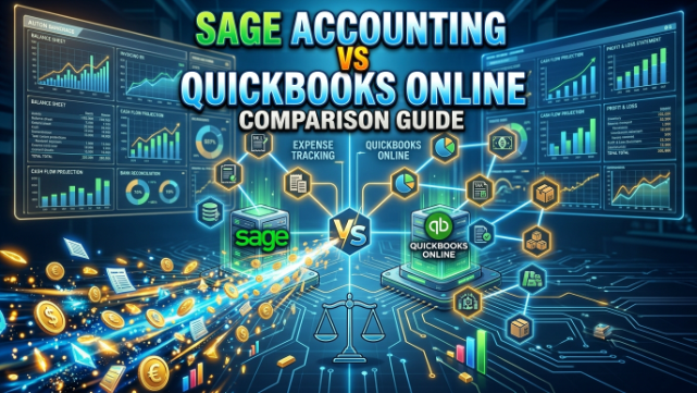 Sage accounting software vs quickbooks Comparison Guide