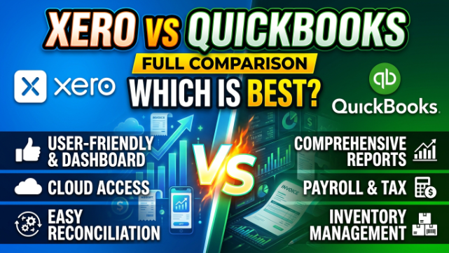 Xero vs QuickBooks: Full Comparison for 2026