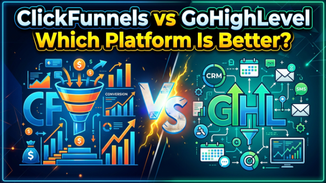 ClickFunnels vs GoHighLevel 2026 Which Platform Is Better
