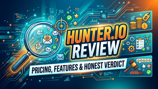 Hunter.io Review 2026: Pricing, Features & Honest Verdict