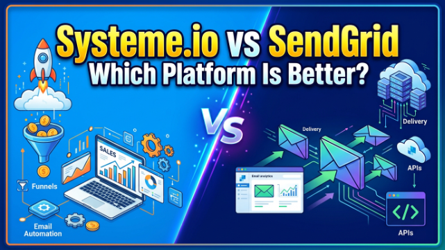 Systeme.io vs SendGrid 2026 Which Platform Is Better