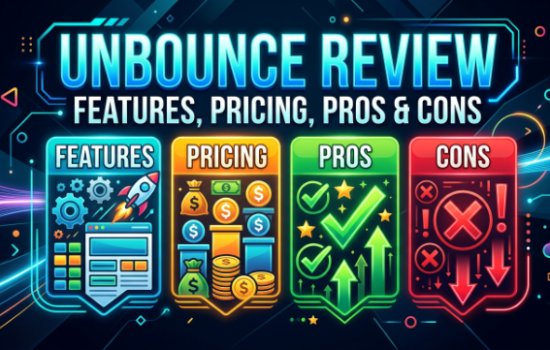 Unbounce Review 2026: Features, Pricing, Pros & Cons
