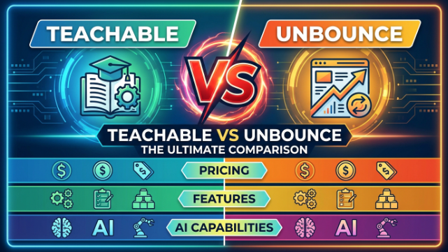 Teachable vs Unbounce